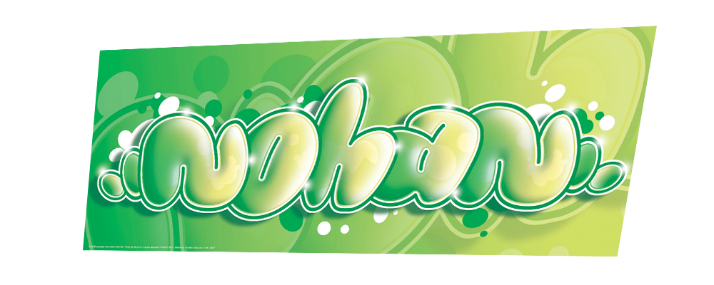 Nohan vert bubble style