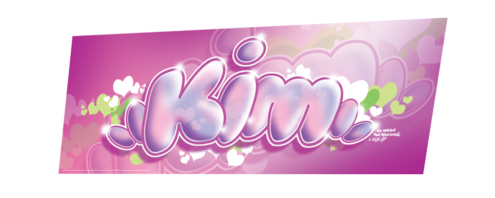 Kim rose bubble style