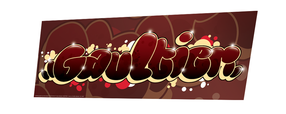 Gaultier chocolat beige bubble style