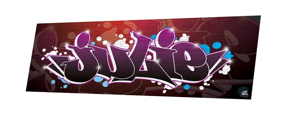 Julie violet et rouge bordeau street style