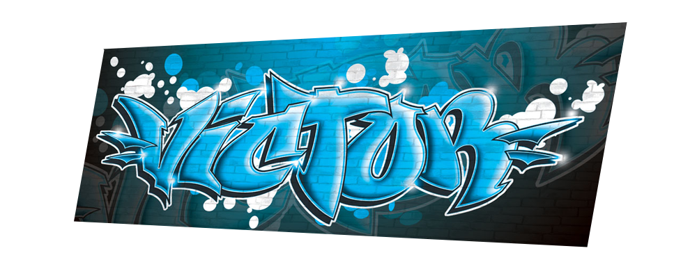 Victor bleu wild style