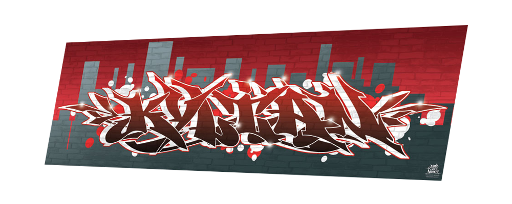 Kylian rouge gris xtrm wild style fond street